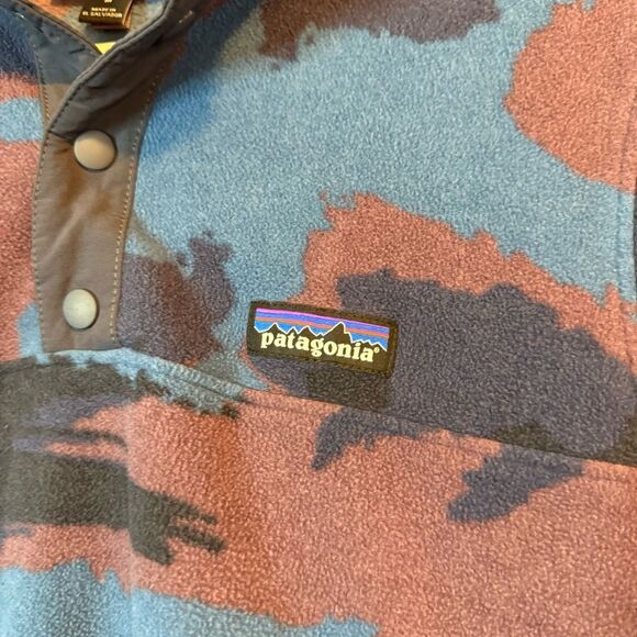 Patagonia Multicolor Camouflage Fleece Pullover - Picture 4 of 8